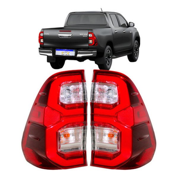 Lanterna Toyota Hilux 2021 2022 2023 Traseira Nova  Led