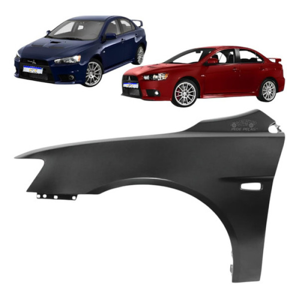 Paralama Lancer 2011 2012 2013 2014 A 2019 Esquerdo Novo