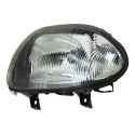 Farol Renault Clio 1999 2000 01 02 2003 Máscara Negra L.e Esquerdo/motorista