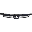 Grade Superior Dianteira I30 I30 Cw 2009 A 2012 Gls Preto Texturizado