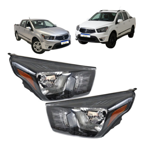 Par Farol Ssangyong Actyon Sport Dlx 2013 2014 2015 A 2018 