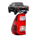Lanterna Toyota Hilux 2021 2022 2023  Traseira Nova Led Le Esquerdo Vermelho