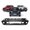 Parachoque Dianteiro Jeep Renegade 2016 2017 2018 A 2021 Preto