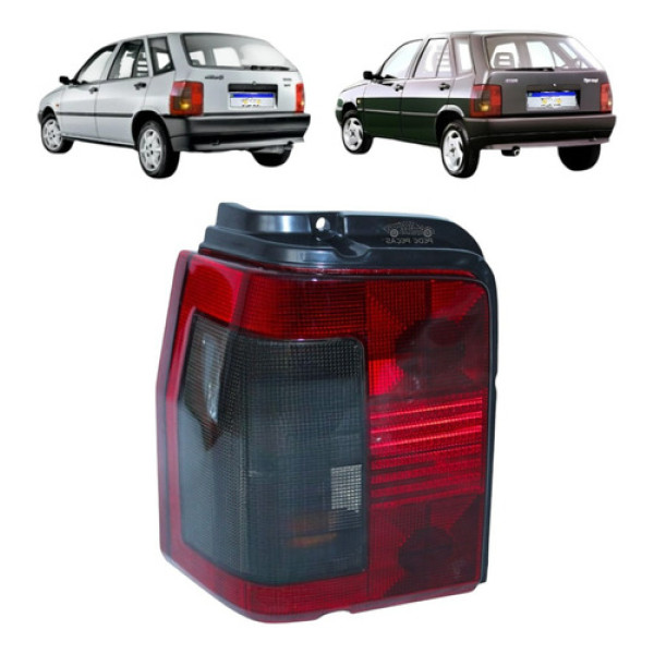 Lanterna Fiat Tipo 1993 1994 1995 1996 1997 Fumê Le Novo