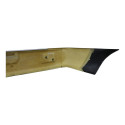 Parachoque Ford Escort Sedan 1997 A 2003 C/furo Luz Placa