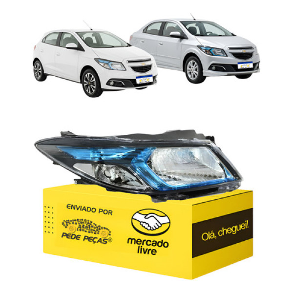 Farol Sinaleira Onix Prisma 2013 A 2015 Joy 2016 A 2019 L.d Direito/passageiro