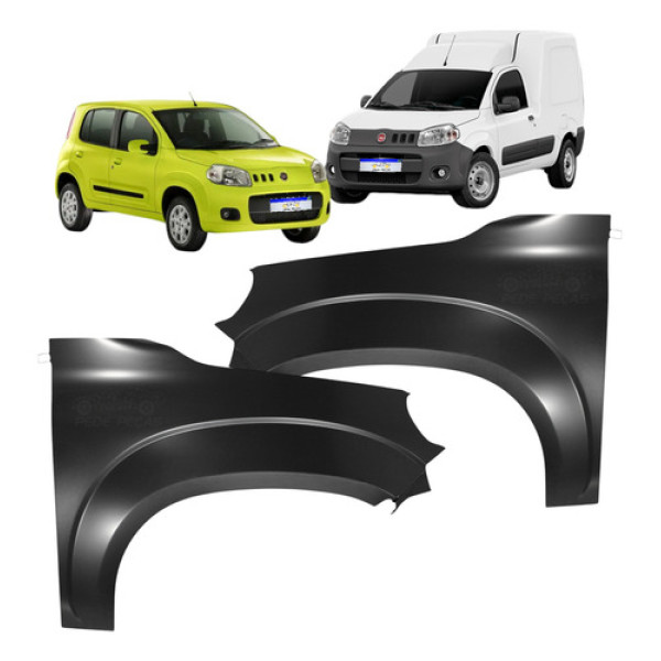 Paralama Fiat Uno Fiorino 2011 2012 2013 2014 2015 A 2021