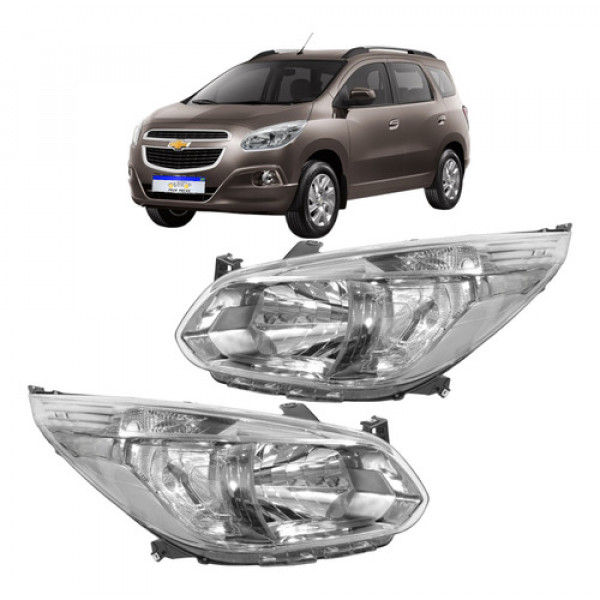 Farol Chevrolet Spin 2012 2013 2014 2015 2016 2017 2018 Novo