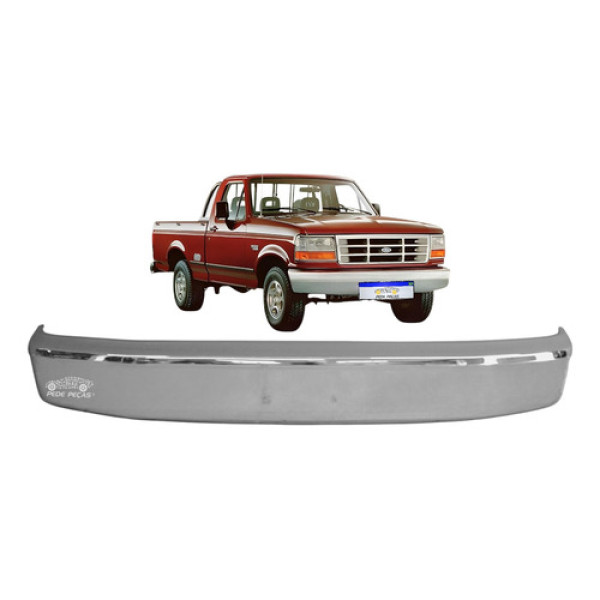 Parachoque Dianteiro Ford F-1000 1996 1997 1998 Cromado