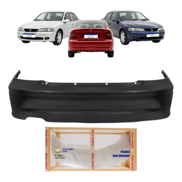 Parachoque Traseiro Chevrolet Vectra 2000 01 02 03 04 2005