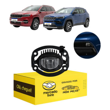 Farol Milha Jeep Com...