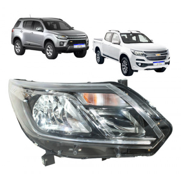 Farol S10 Trailblazer 2017 2018 2019 2020 21 A 2023 C/led Ld
