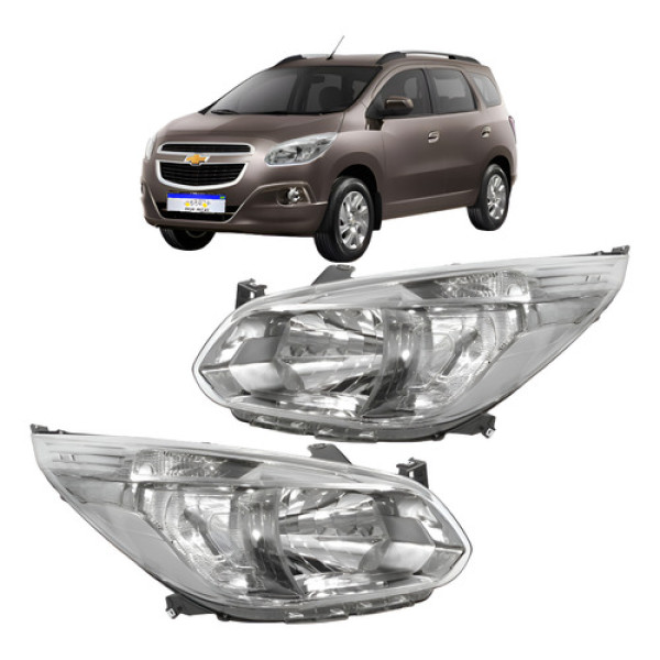 Farol Chevrolet Spin 2012 2013 2014 2015 2016 2017 2018 Par Direito Farol Chevrolet Spin 2012 2013 2014 2015 2016 2017 2018 Par Direito