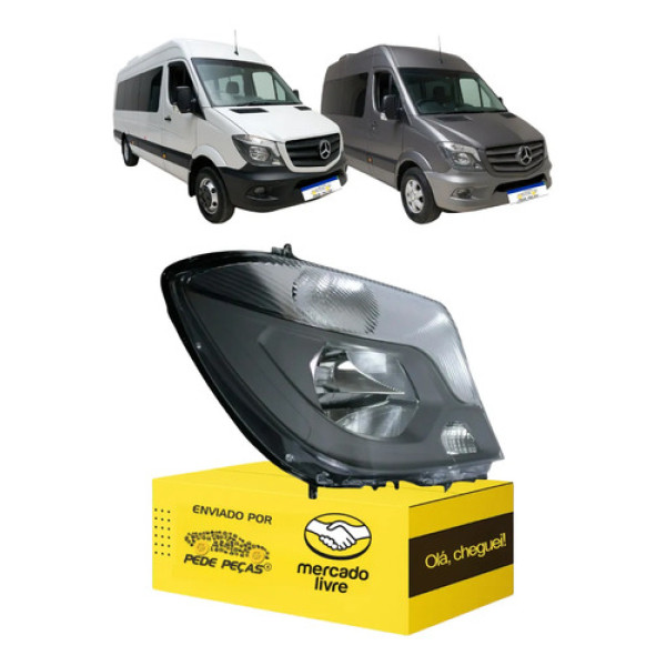 Sinaleira Direita Sprinter 2017 2018 2019 Elétrico C/motor Direito/passageiro