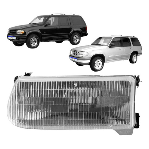 Farol Ford Explorer 1995 1996 1997 1998 A 2001 Esquerdo Novo