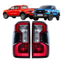 Par Sinaleira Ford Ranger 2024 2025 2026 Full Led 8p Ambos Lados Fumê