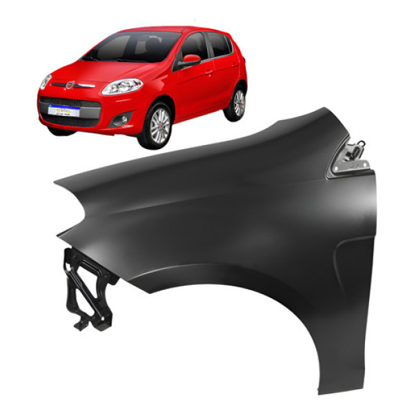 Paralama Fiat Palio 2013 2014 2015 2016 2017 2018 L.e Novo Esquerdo Motorista