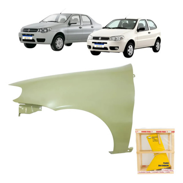 Paralama Palio 2004 A 2017 Siena 2005 A 2010 Novo Le