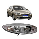 Farol Fluence 2011 A 2015 Elétrico Com Motor Sem Projetor