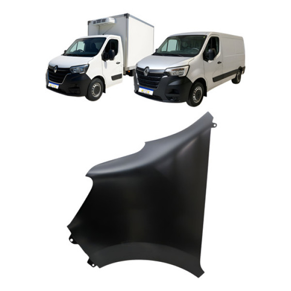 Paralama Esquerdo Dianteiro Renault Master 2014 2015 A 2022