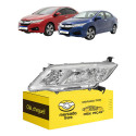 Farol Sinaleira Honda City 2015 2016 2017 Cromado Manual Le Esquerdo/motorista