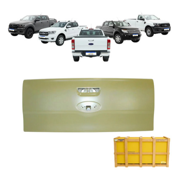 Tampa Traseira Ranger Xlt Xls Xl 2013 14 15 16 17 18 A 2023 Cinza