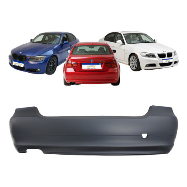 Parachoque Traseiro Bmw Serie 3 2009 A 2012 S/f Sensor Novo Parachoque Traseiro Bmw Serie 3 2009 A 2012 S/f Sensor Novo