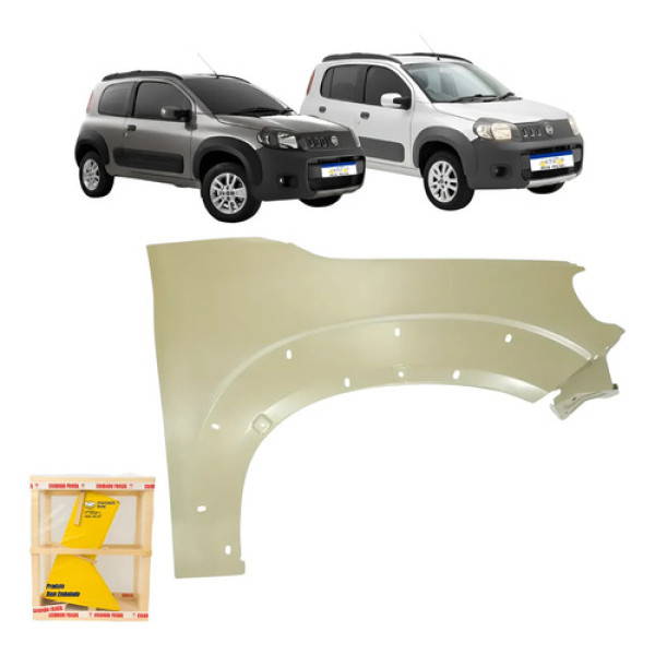 Paralama Fiat Uno Way 2011 2012 2013 A 2014 Novo Ld