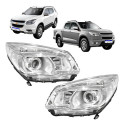 Farol Chevrolet S10 Trailblazer Ltz 2012 A 2016 Com Projetor