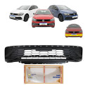Spoiler Grade Dianteiro Inferior Polo Track 2023 24 A 2026 Preto