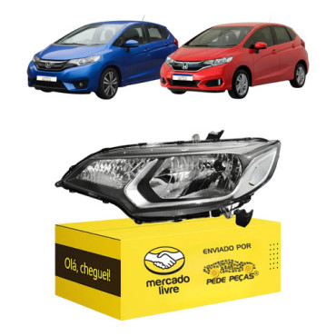 Farol Honda Fit 2015...