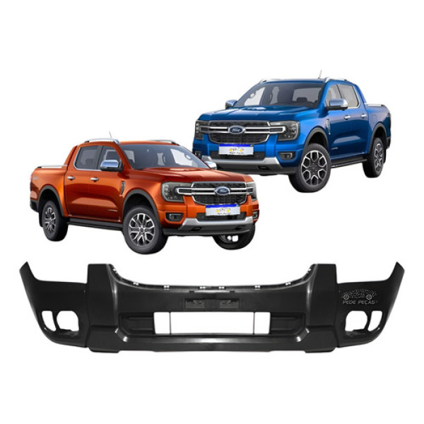 Parachoque Dianteiro Ford Ranger 2023 2024 2025 2026 Preto