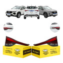 Par Sinaleira Traseira Tampa Fiat Pulse 2022 23 A 2026 C/led Ambos Lados