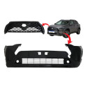 Kit Parachoque Grade Radiador Corolla Cross 2022 A 2024 