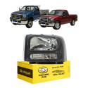 Farol F250 F350 F4000 1998 1999 2000 2001 2002 A 19 Novo Le Esquerdo/motorista