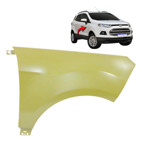 Paralama Ecosport 2013 2014 2015 2016 2017 2018 A 2021 L.d Direito Cinza