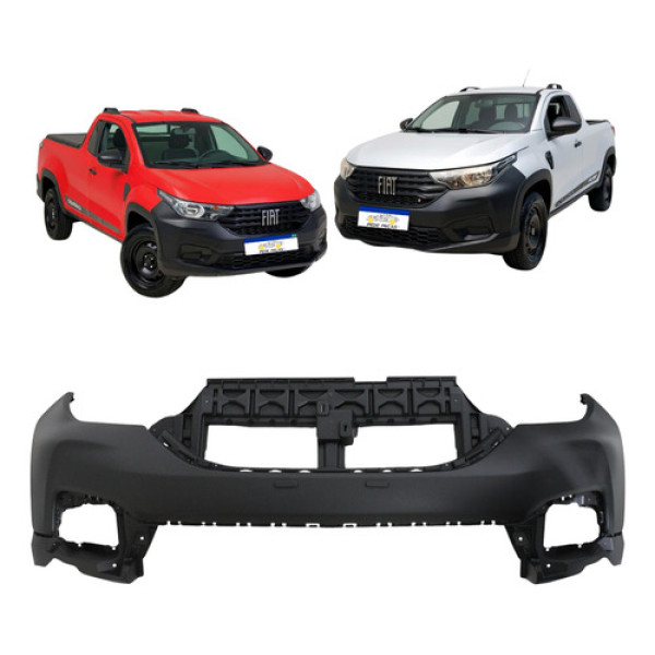 Parachoque Dianteiro Fiat Strada 2021 2022 A 2025 Endurance