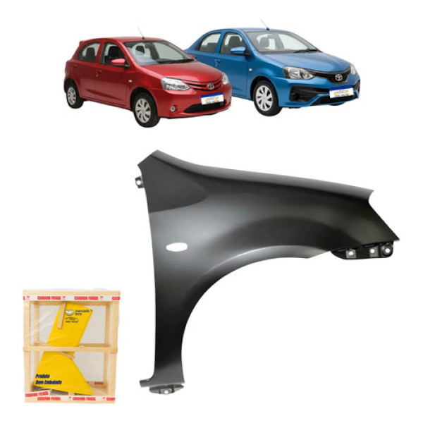 Paralama Etios 2012 13 14 15 16 17 18 19 20 2021 C/furo Ld