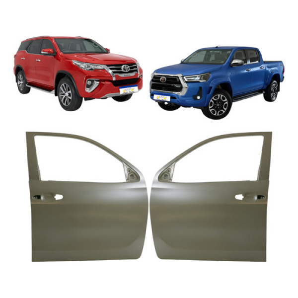 Par Porta Dianteira Sw4 2016 2017 2018 2019 2020 21 A 2025 Dianteira Ambos Os Lados Cinza