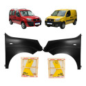 Par  Paralama Fiat Doblo 2010 2011 2012 A 2021 Novo