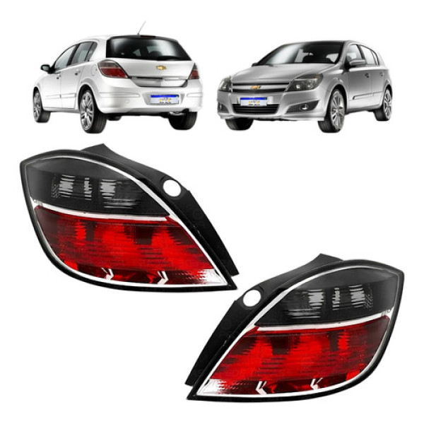 Par Lanterna Traseira Gm Vectra Gt 2008 09 2010 A 2014 Novo