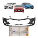 Parachoque Gm Cruze Sedan 2017 2018 2019 Avaria C/detalhe Preto