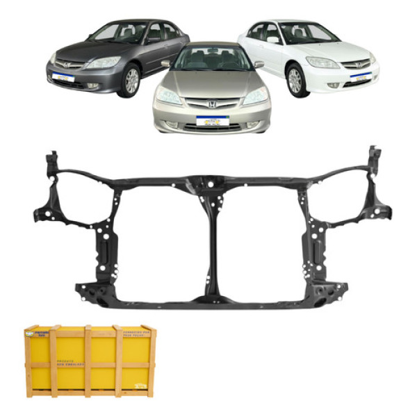 Mini Frente Honda Civic 2004 2005 2006 Novo Ex Lx Lxl