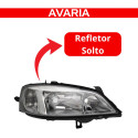 Farol Chevrolet Astra 1998 99 00 01 2002 Cromado C/avaria Ld Direito/passageiro