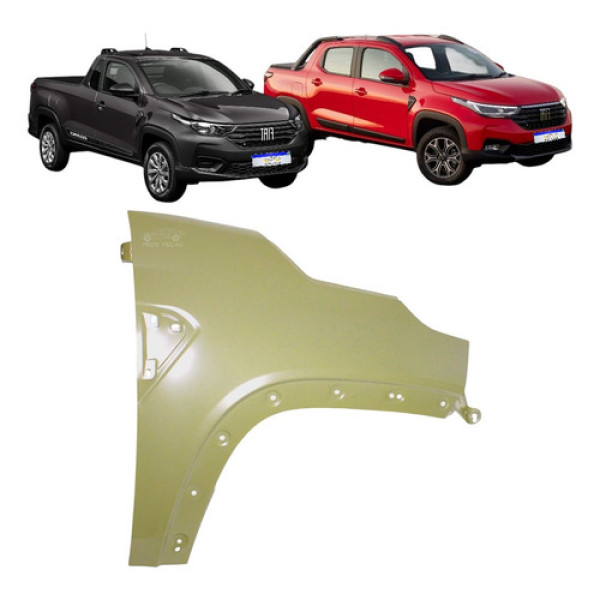 Paralama Fiat Strada Endurance 2020 21 22 2023 2024 2025 Ld