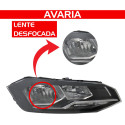 Farol Vw Polo Virtus 2017 2018 19 20 21 2022 C/avaria Ld Direito/passageiro
