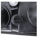 Farol Chevrolet Vectra 1999 A 2005 Direito Mascara Negra Ld Direito
