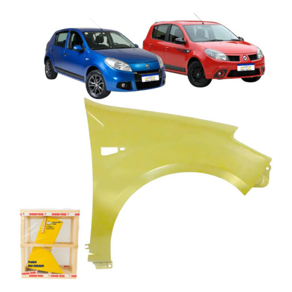Paralama Sandero 2007 2008 2009 2010 2011 2012 2013 2014