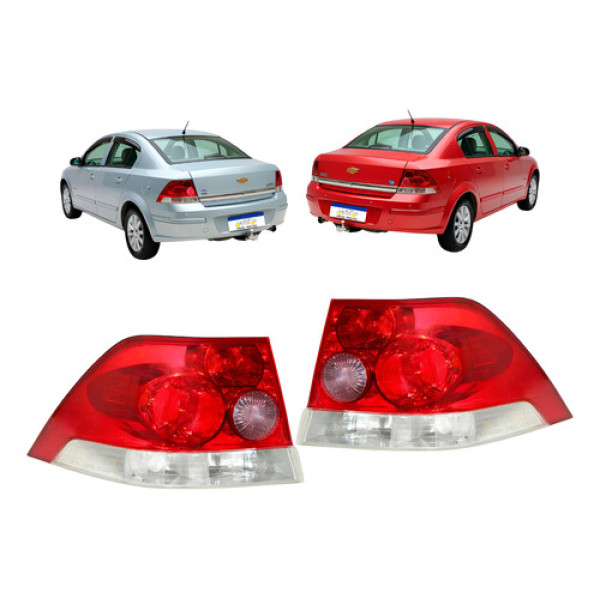 Lanterna Traseira Vectra Sedan 2006 A 2011 Par Sinaleira