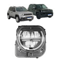Farol Direito Full Led Jeep Renegade 2022 A 2026 Com Reator Direito/passageiro